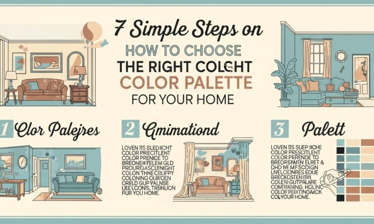 how to choose color palette for home