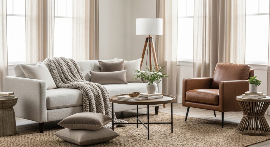 Layering Textures in Neutral Spaces