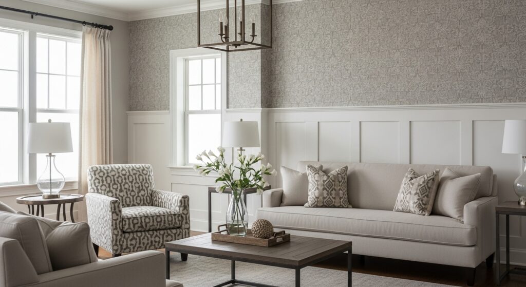 Playing with Patterns on Neutral Walls