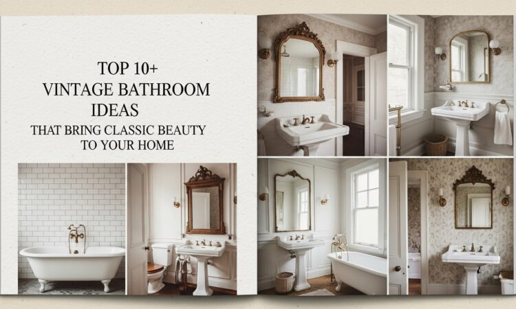 top 10 vintage bathroom ideas